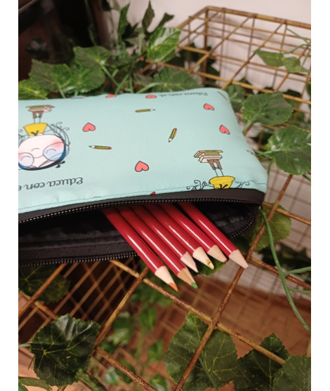 Estuche Educa con el corazón (impermeable)